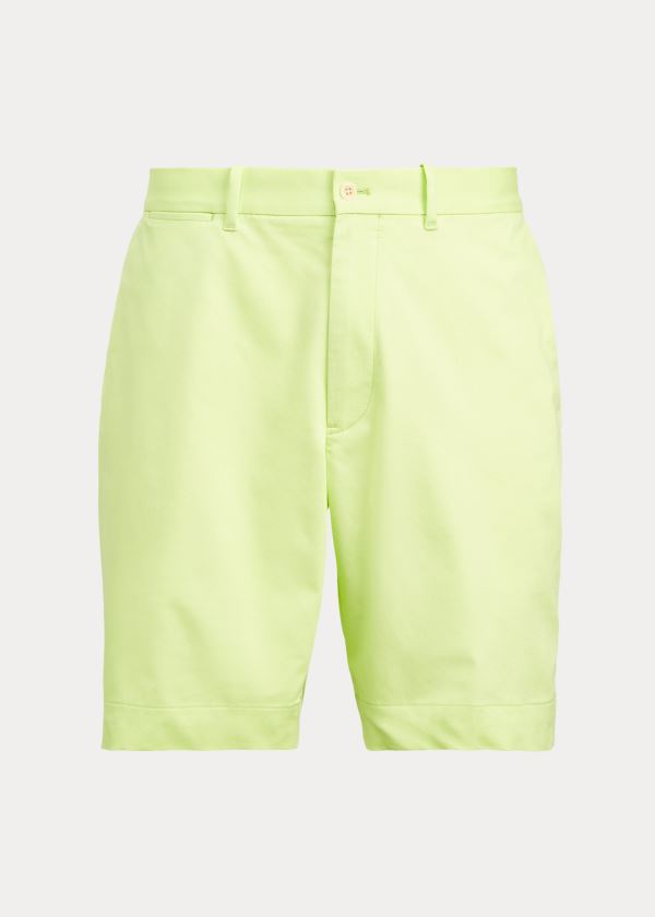 Pantalones Cortos Ralph Lauren Hombre Verdes - Classic Fit Performance - NPSWI0289